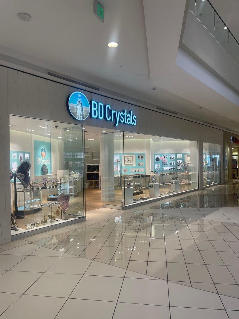 BD Crystals Metaphysical Store storefront in Littleton Colorado