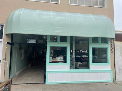 Cabin Creek Metaphysical Store storefront in Venice California