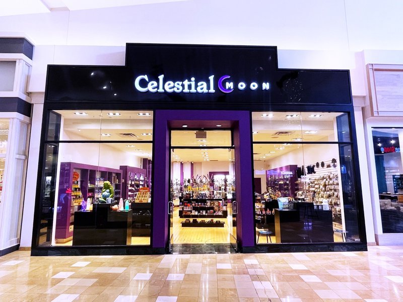 Celestial Moon Metaphysical Store storefront in Chandler Arizona