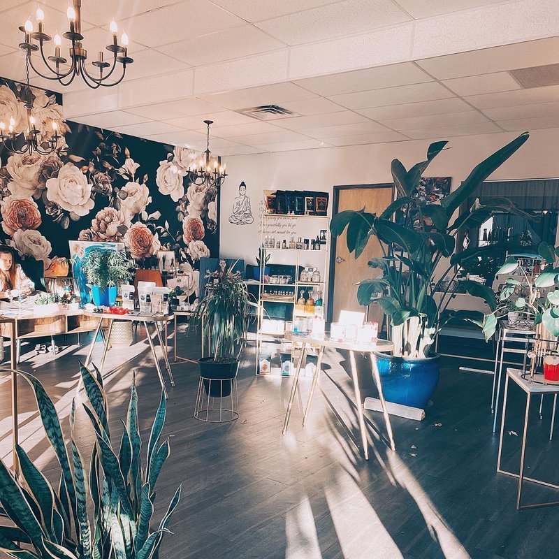 Cosmic Tea Holistic Shop Metaphysical Store storefront in Greenwood Village Colorado