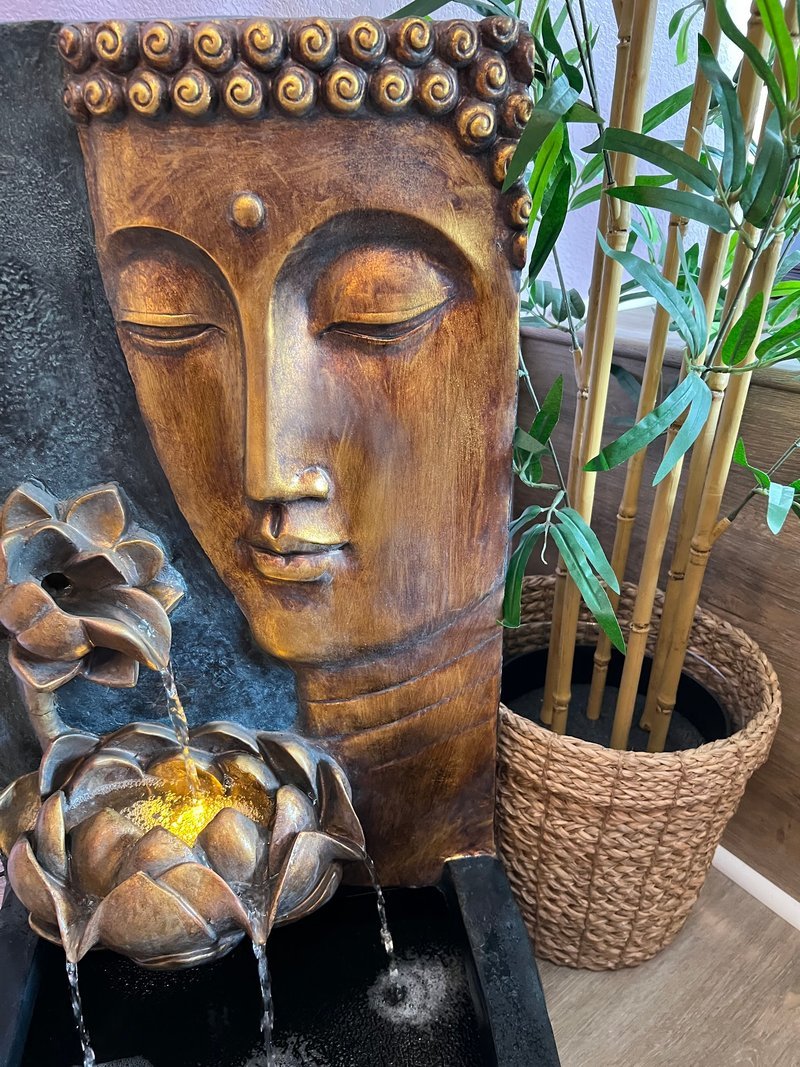 Selection of healing crystals, tumbled stones, and decorative mineral pieces