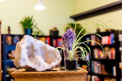 Curated selection of gemstones, crystals, and metaphysical supplies