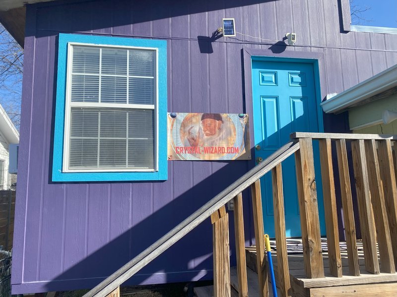 crystal-wizard Metaphysical Store storefront in Austin Texas