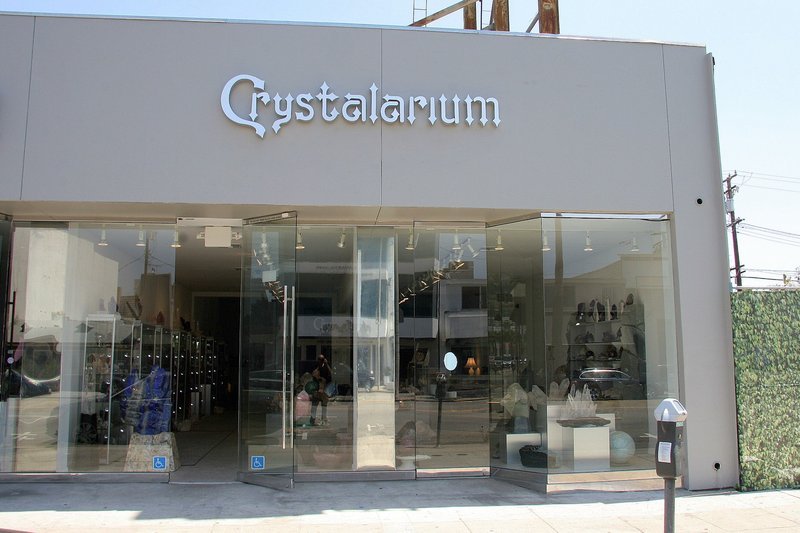 Crystalarium Metaphysical Store storefront in West Hollywood California