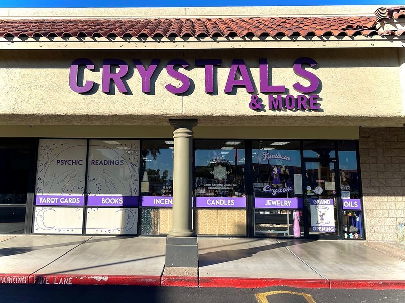 Fantasia Crystals Metaphysical Store storefront in Phoenix Arizona