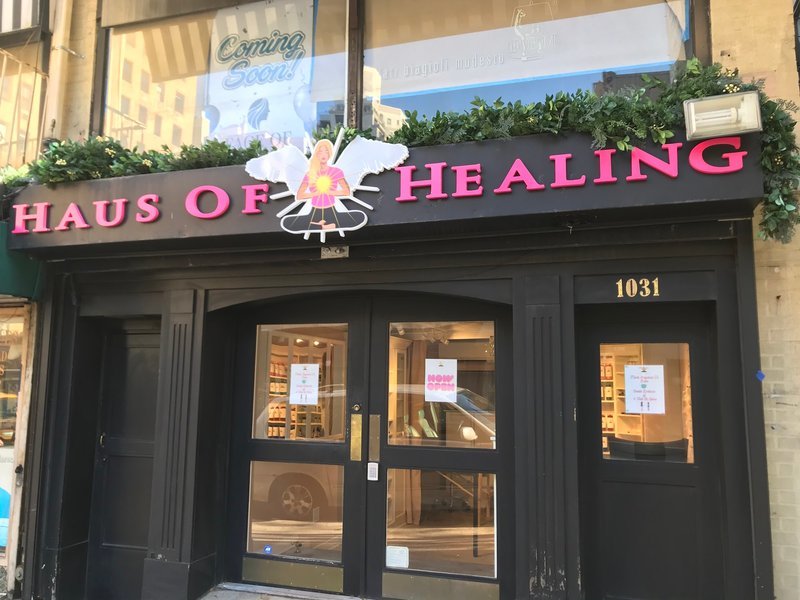 Haus Of Healing Metaphysical Store storefront in New York New York