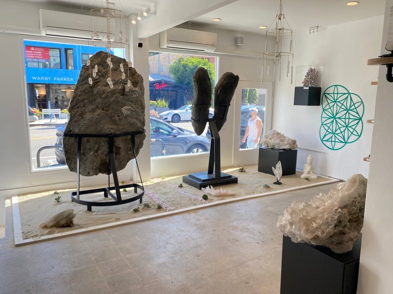 Curated selection of gemstones, crystals, and metaphysical supplies