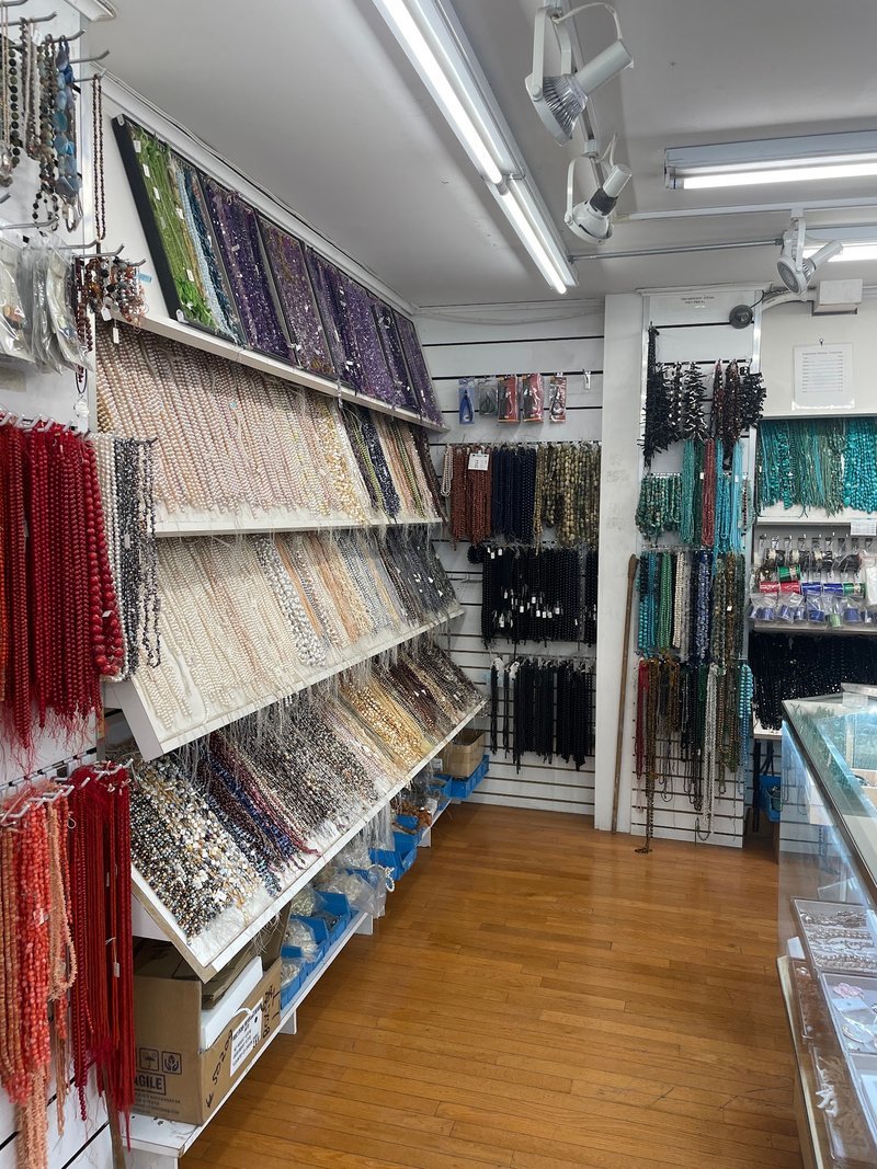 Selection of healing crystals, tumbled stones, and decorative mineral pieces