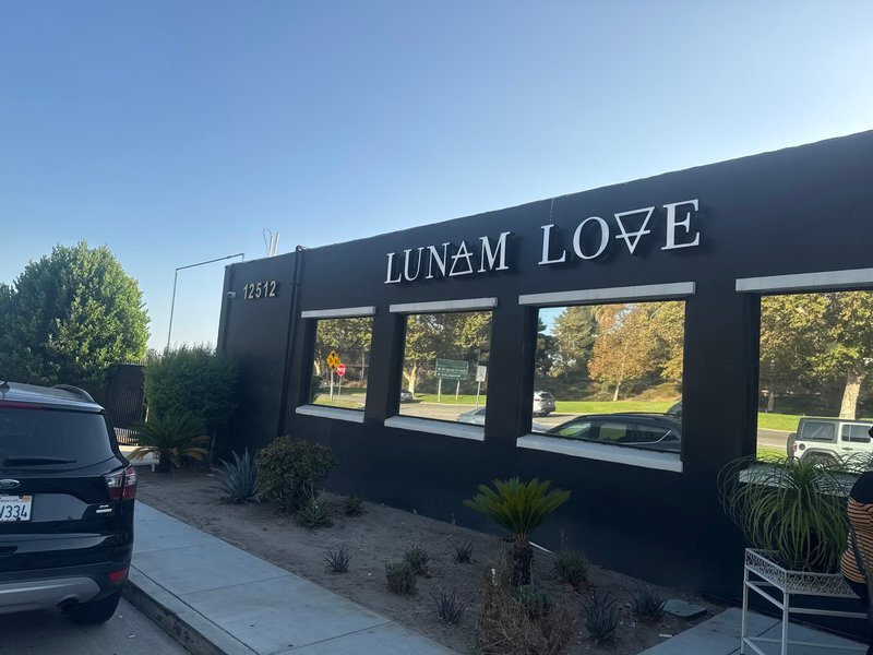 Lunam Love Metaphysical Store storefront in Whittier California