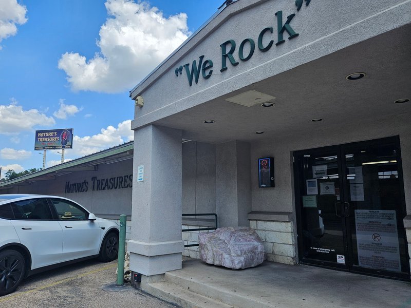Nature's Treasures Texas Metaphysical Store storefront in Austin Texas