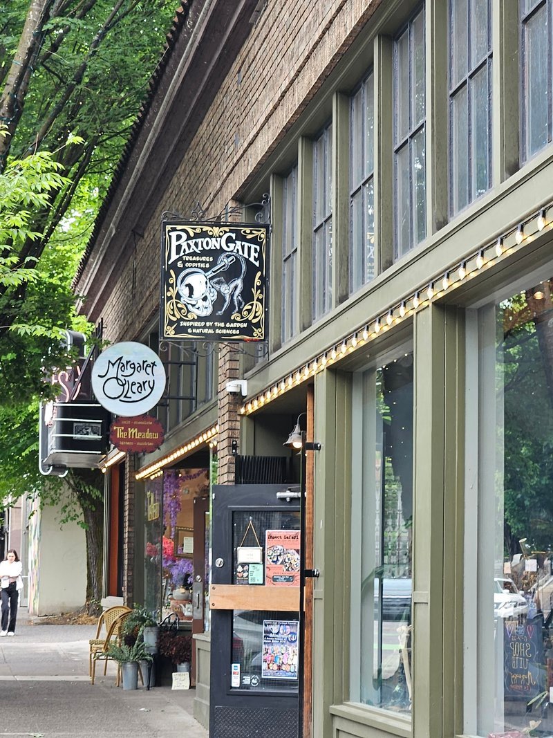 Paxton Gate Metaphysical Store storefront in Portland Oregon
