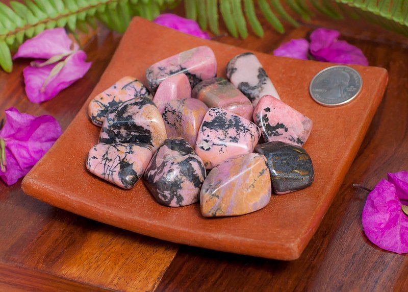 Store interior displaying crystals, minerals, and metaphysical supplies