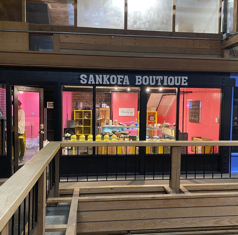 Sankofa Boutique Metaphysical Store storefront in Seattle Washington
