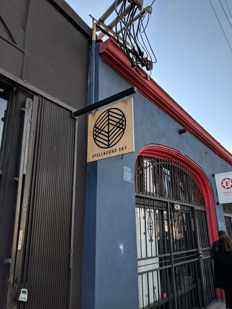 Spellbound Sky Metaphysical Store storefront in Los Angeles California