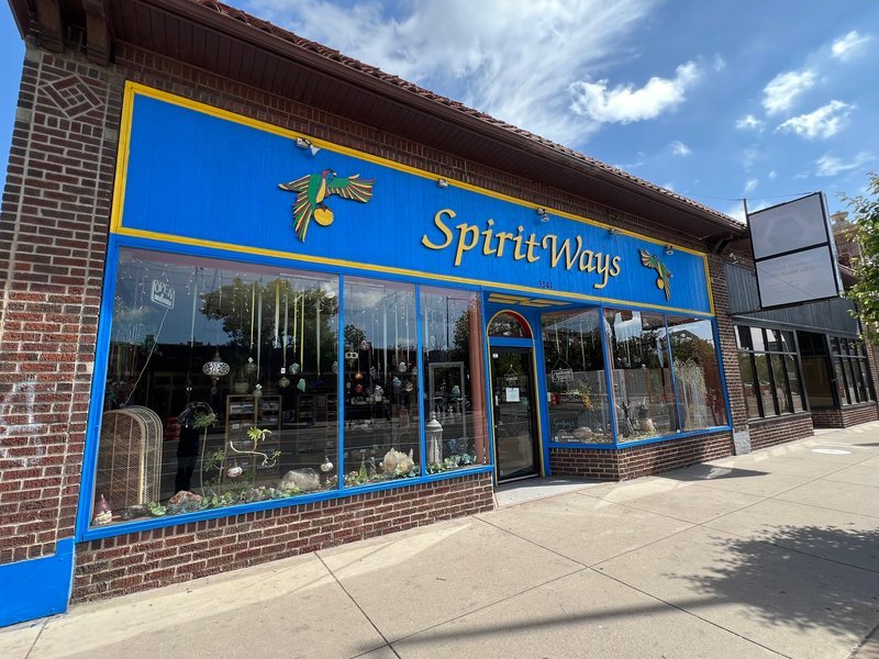 SpiritWays Denver Metaphysical Store storefront in Denver Colorado