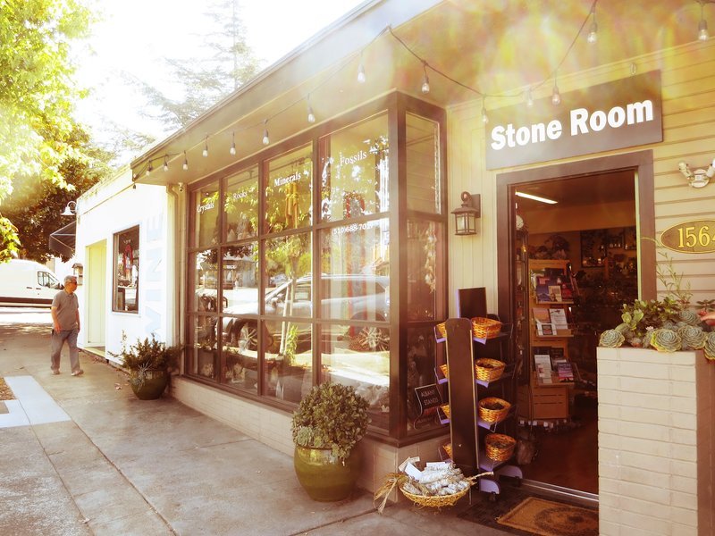 Stone Room Metaphysical Store storefront in Albany California