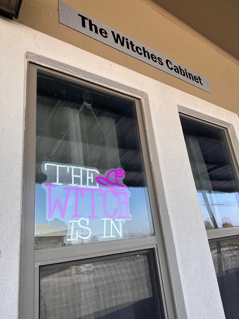 The Witches Cabinet Metaphysical Store storefront in Kyle Texas