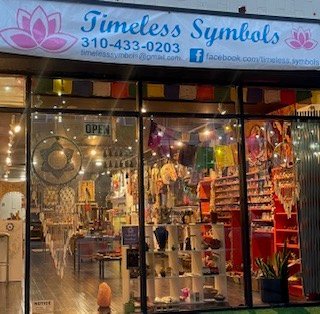 Timeless Symbols Metaphysical Store storefront in Santa Monica California